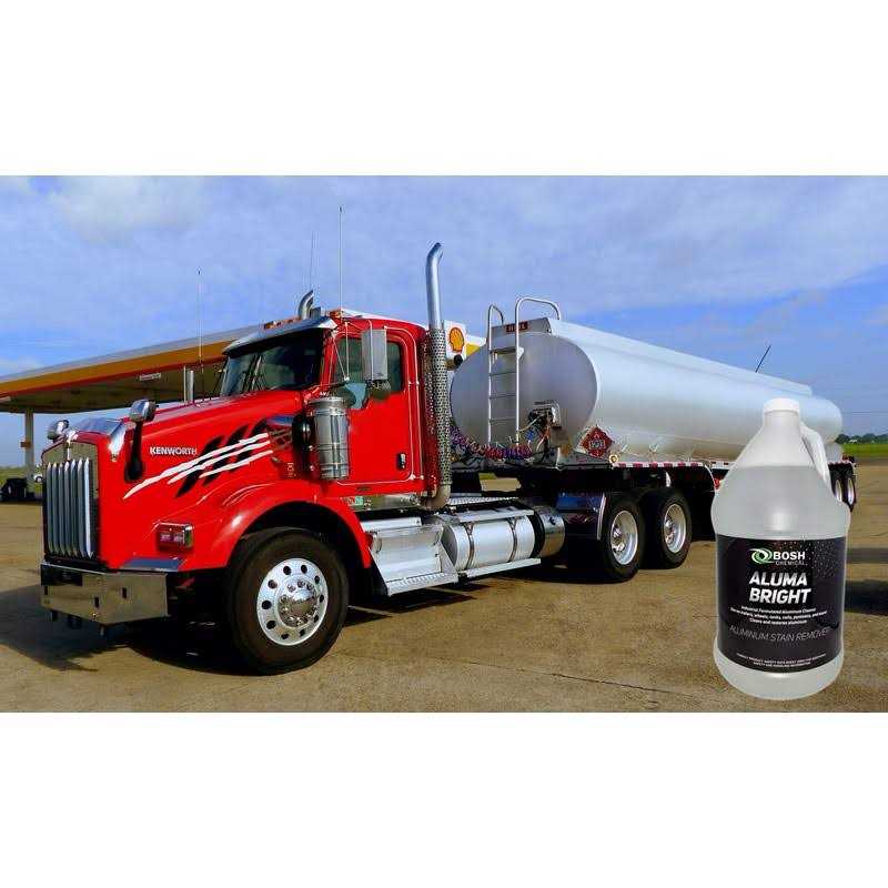 Bosh Chemical Alumabright Aluminum Cleaner Brightener Restorer