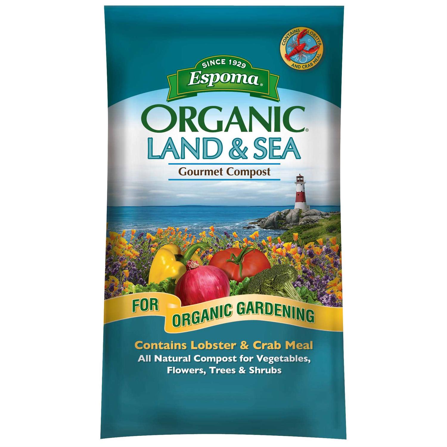 Espoma Organic Land & Sea Gourmet Compost