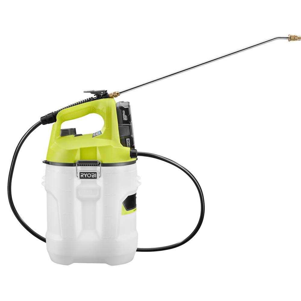 RYOBI ONE+ 18V Cordless Battery 2 Gal. Chemical Sprayer with 2.0 Ah Battery and Charger
