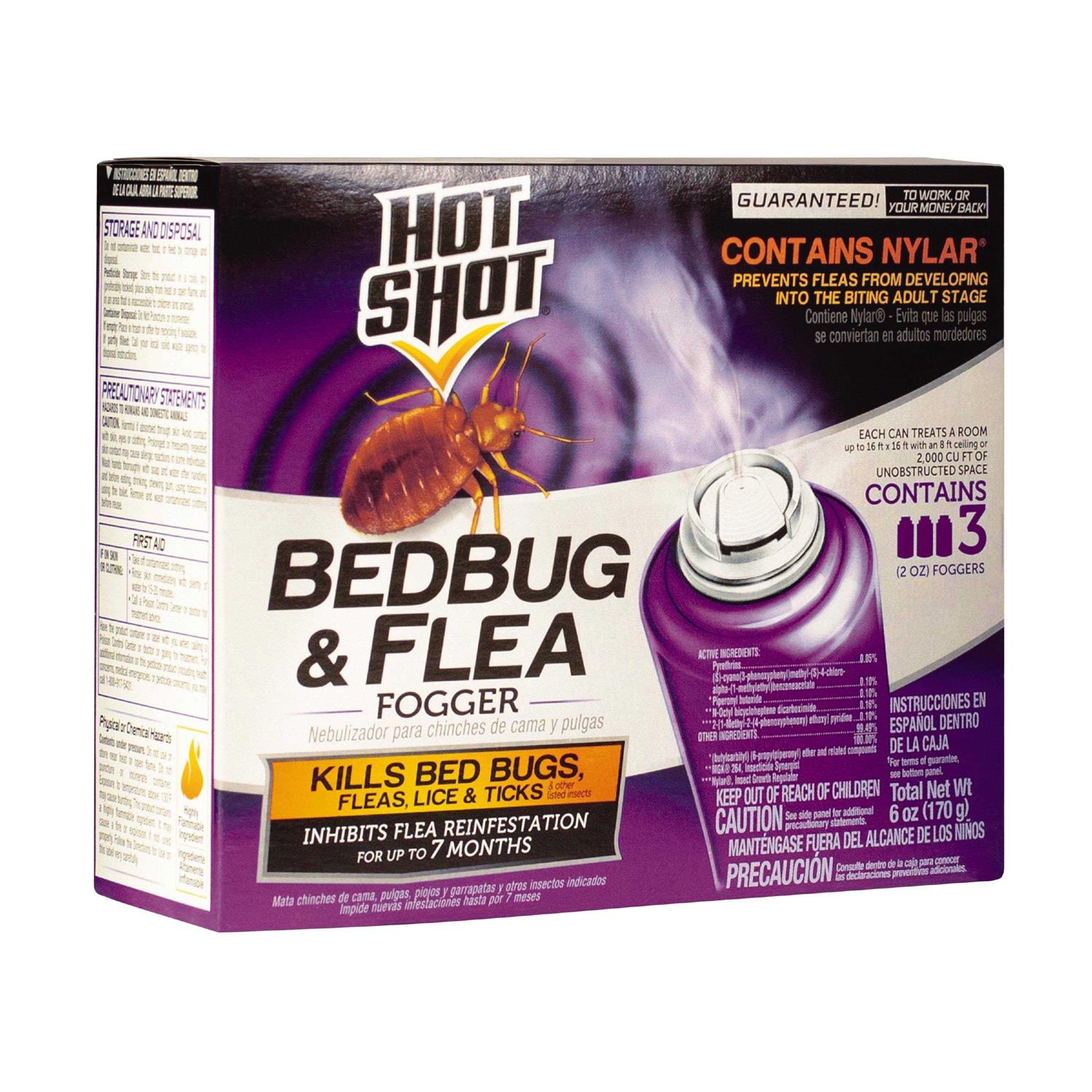 Hot Shot Bedbug & Flea Fogger