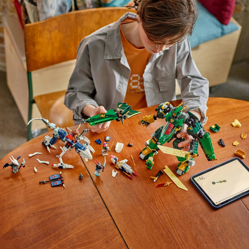 LEGO® NINJAGO® Lloyd’s Jet Mech Ninja Toy Building Kit 71845