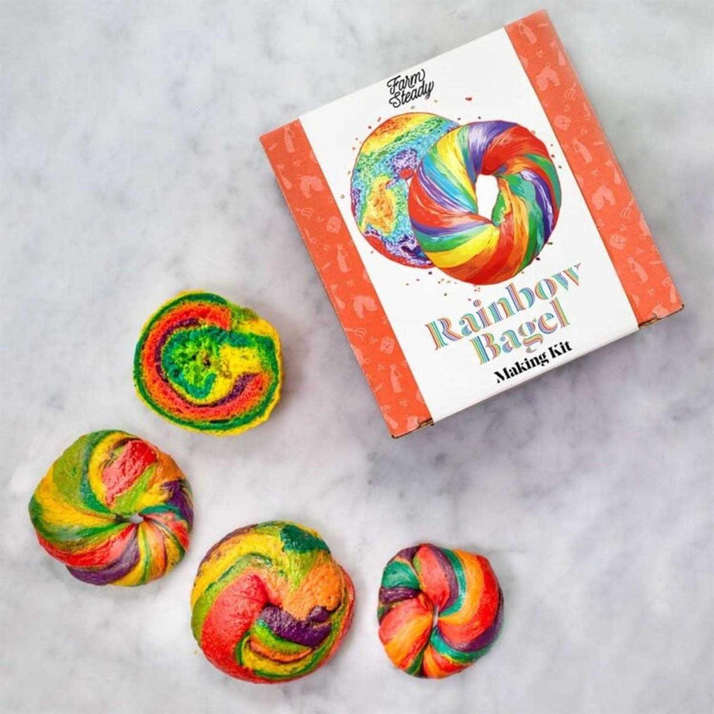 Brooklyn Brew Shop Rainbow Bagel Making Kit