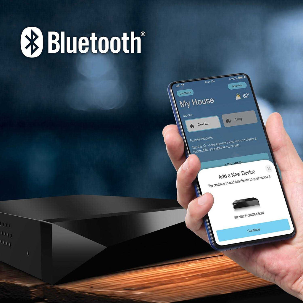 Night Owl 2-Way Audio 12 Channel 4K DVR with 2TB Hard Drive DVR-FTD8-82