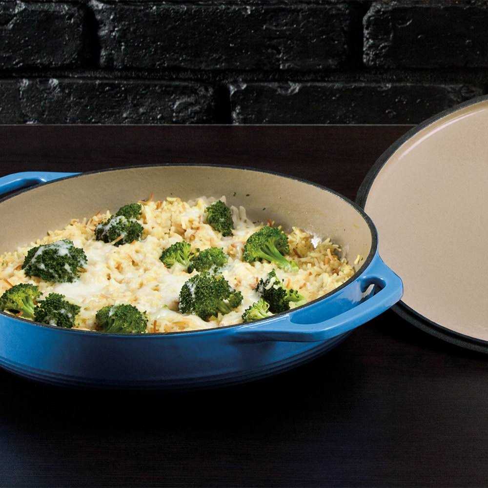 Lodge 3.6 Quart Enameled Cast Iron Casserole