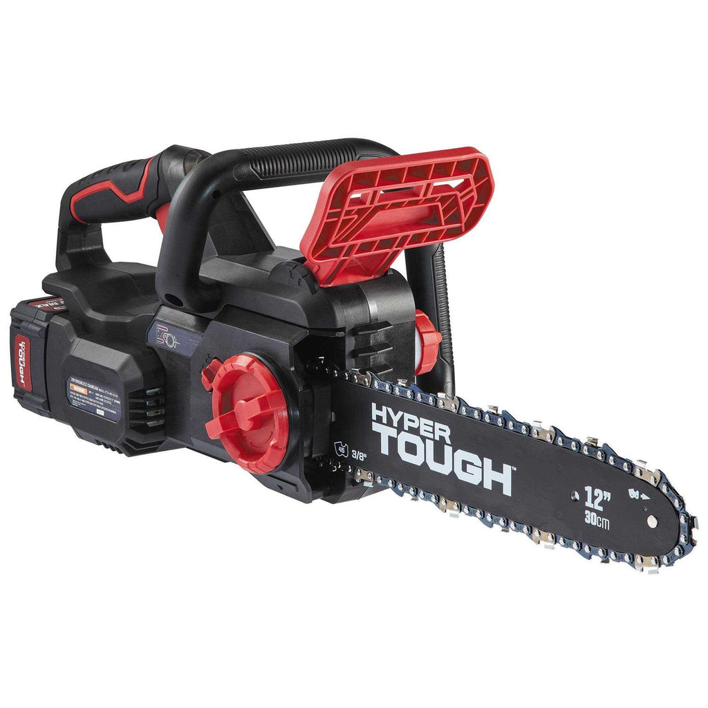 Hyper Tough 20V 4.0Ah Battery Powered 12 Brushless Chainsaw HT22-401-03-03