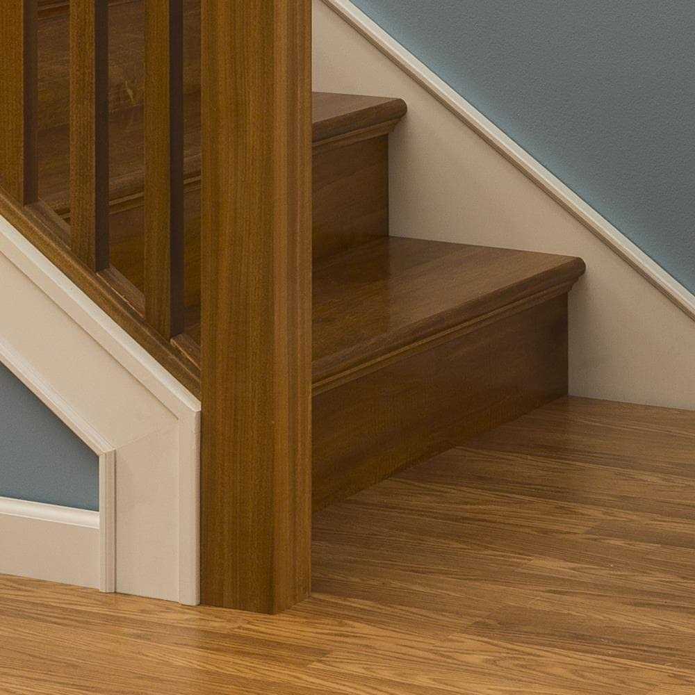 L.J. Smith Stair Systems 11.5-in x 48-in x 1.03-in Unfinished Red Oak Stair Tread 1148 OAK