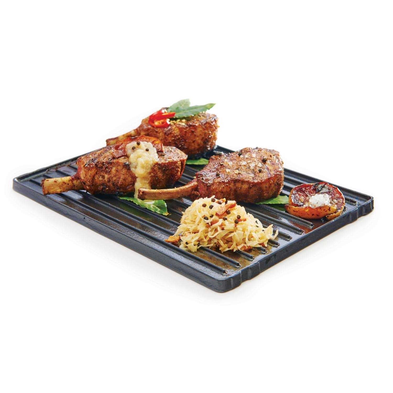 Grill Mark Griddle Cast Iron