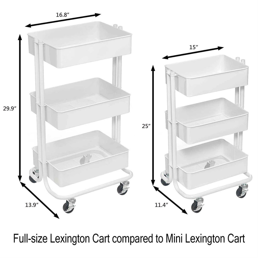 Simply Tidy Lexington Mini Rolling Cart