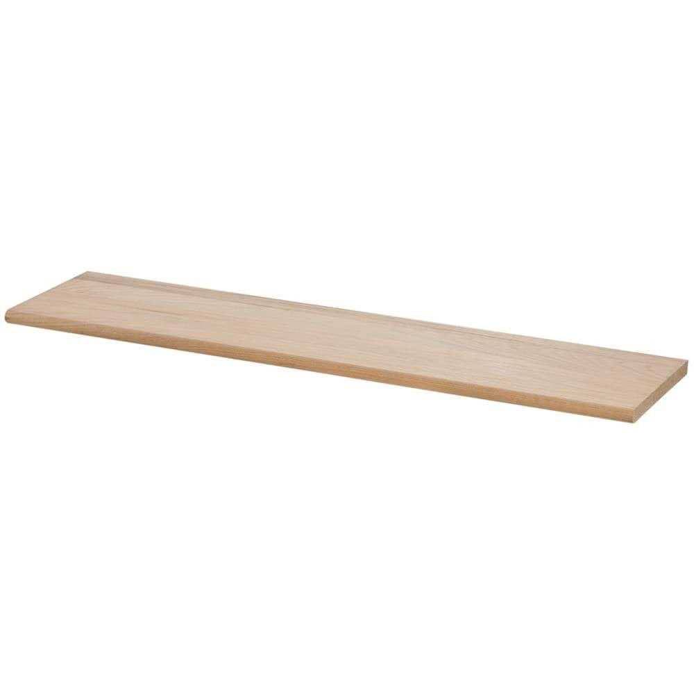 L.J. Smith Stair Systems 11.5-in x 48-in x 1.03-in Unfinished Red Oak Stair Tread 1148 OAK