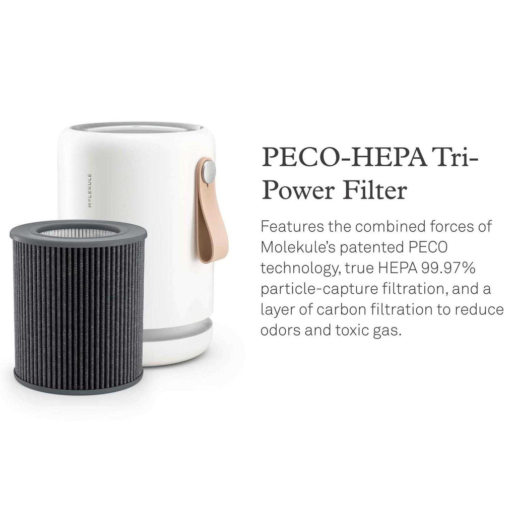 Molekule Air Mini+ Air Purifier with PECO-HEPA Filter