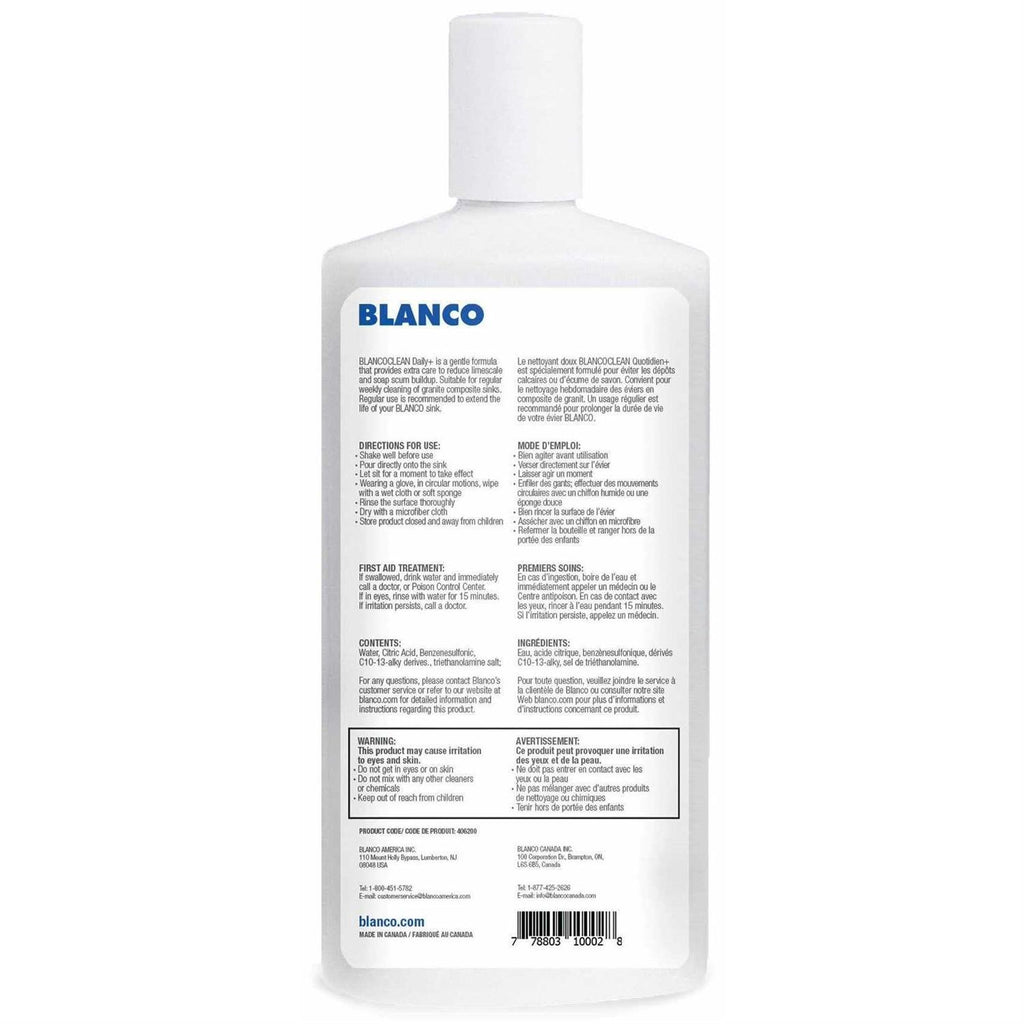 Blanco BlancoClean Daily+ Silgranit Sink Cleaner 15 oz 406200