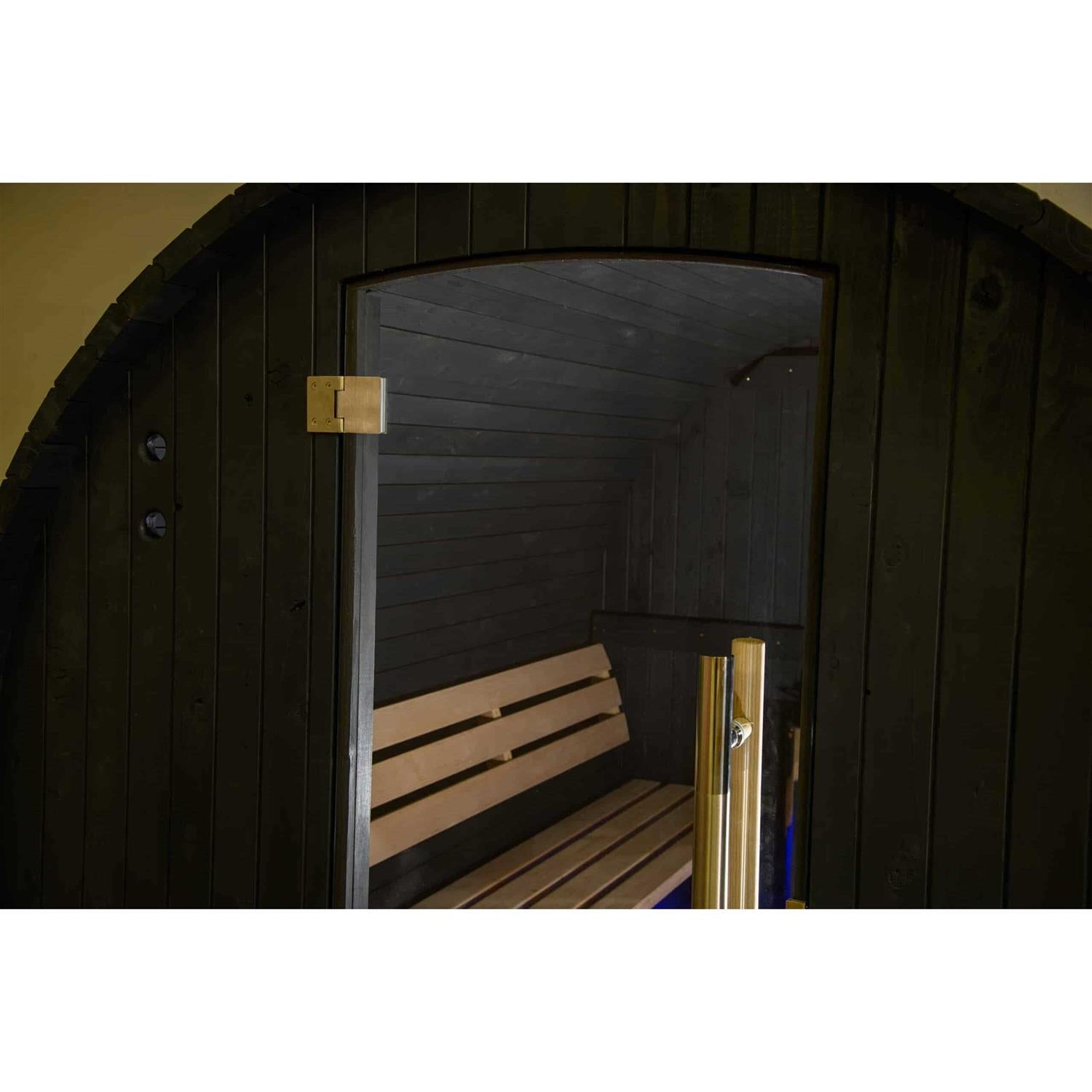 Almost Heaven Princeton 6 Person Classic Barrel Sauna
