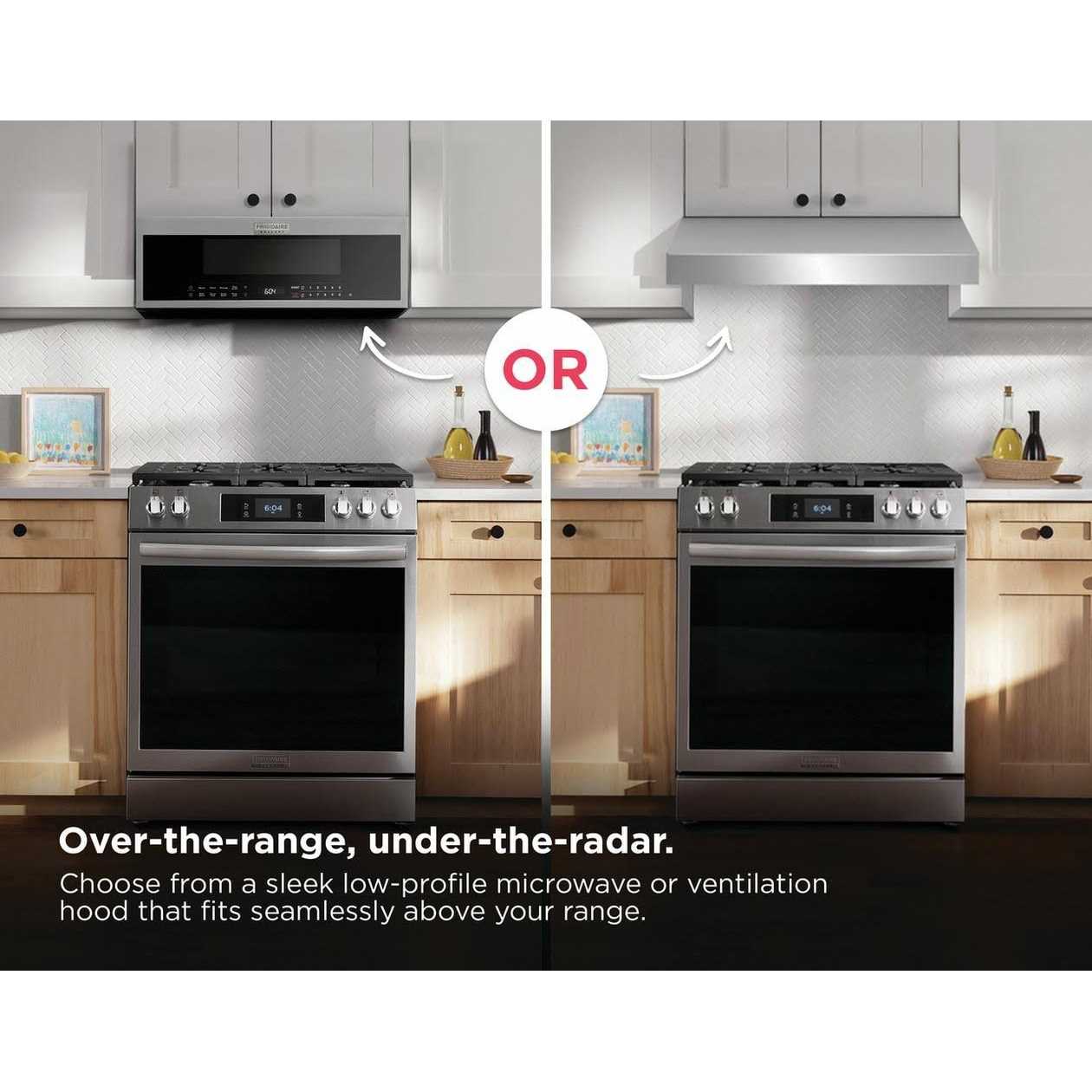 Frigidaire Gallery 1.2 Cu. Ft. Low-Profile Over-the-Range Microwave GMOS1266AF