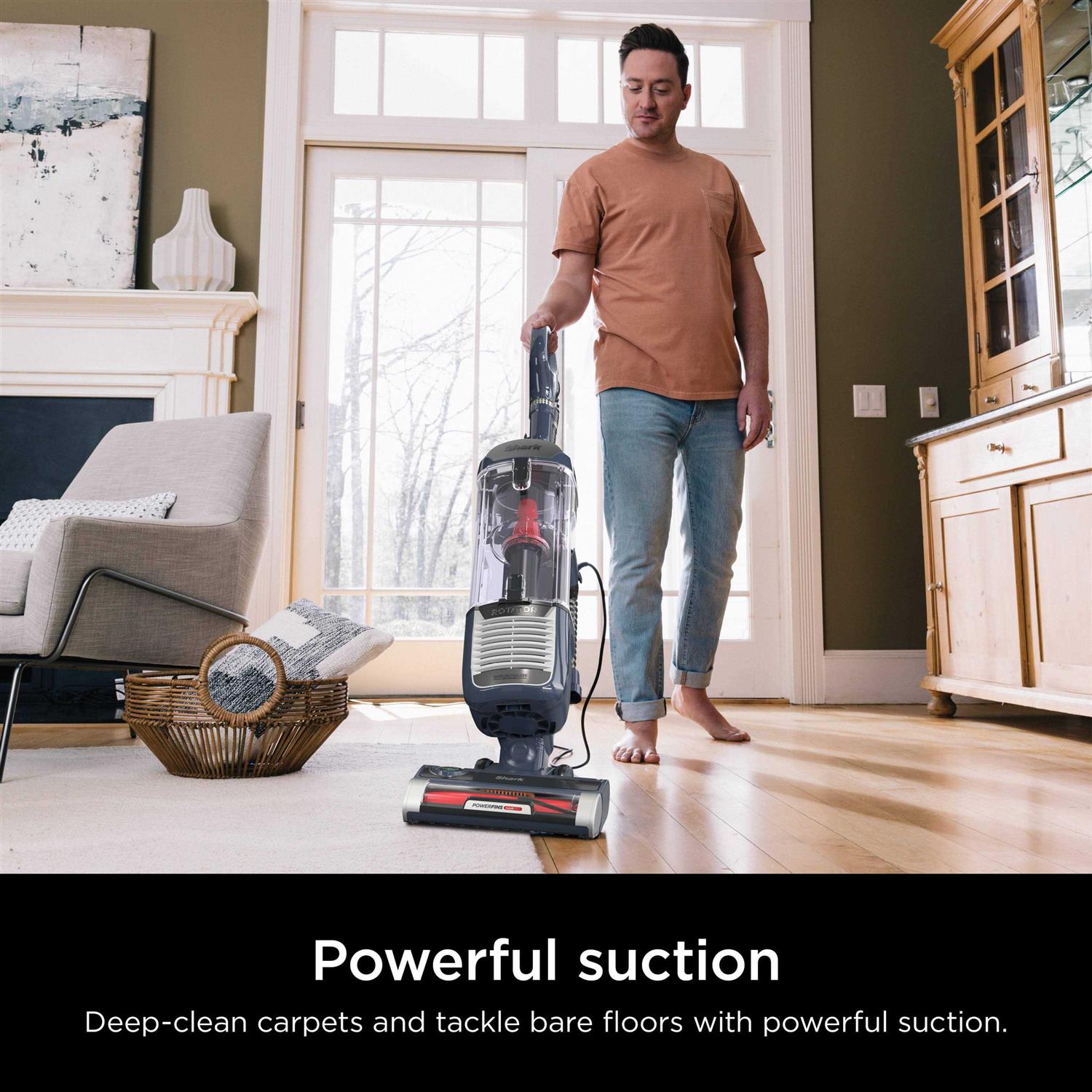 The Shark Rotator Pet Upright Vacuum with PowerFins HairPro and Odor Neutralizer Technology ZU100