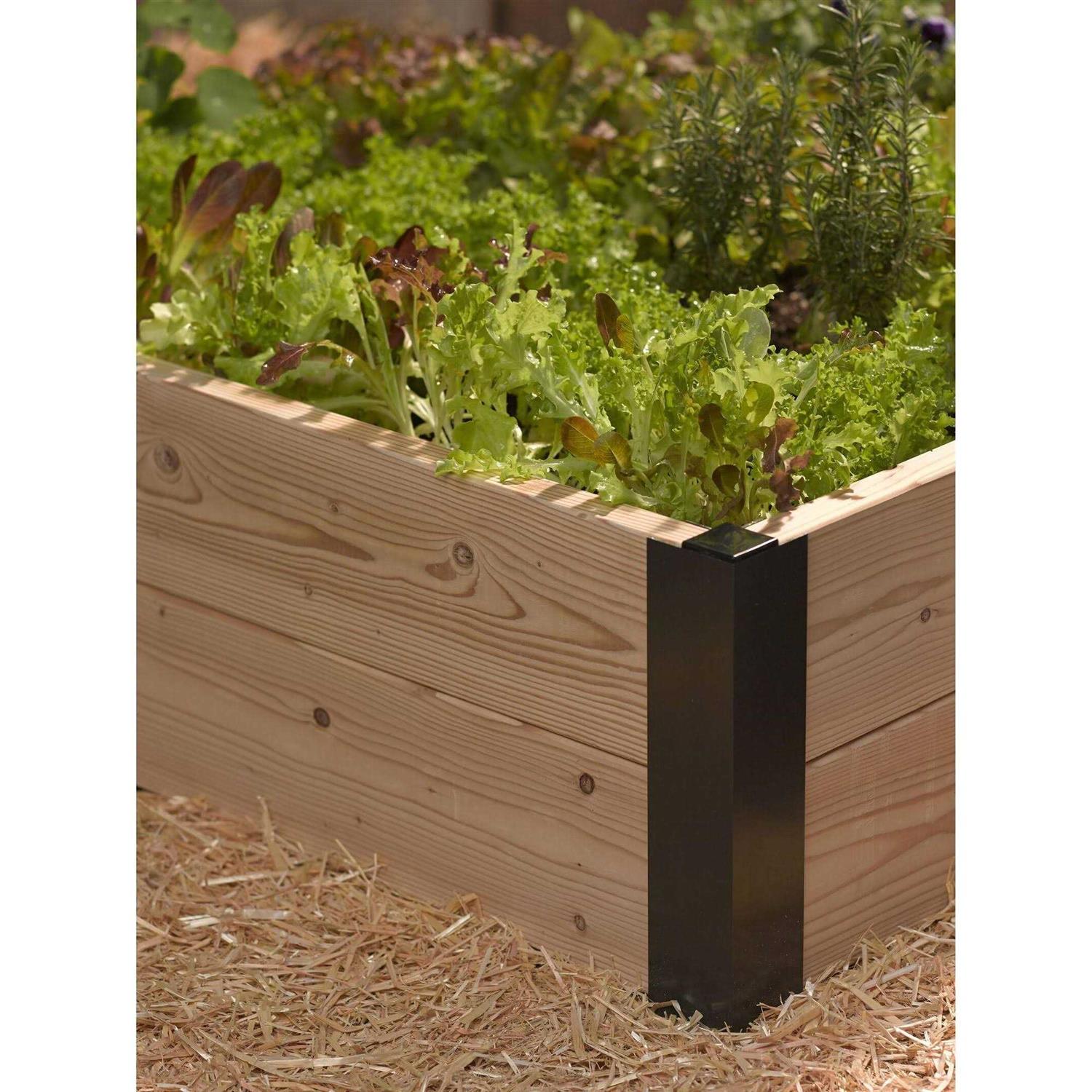 Gardener’s Supply Company 6 Aluminum Raised Bed Corners