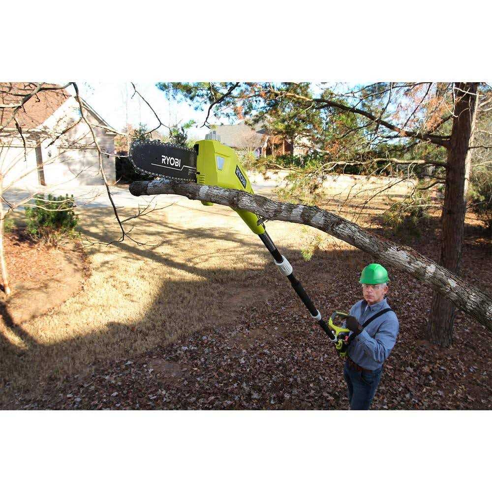 Ryobi 10 in. 40-Volt Lithium-Ion Cordless Battery Pole Saw