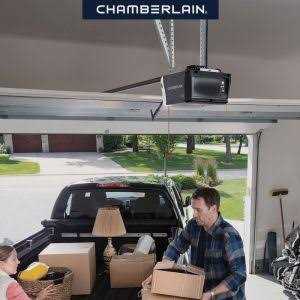 Chamberlain B2405 Garage Door Opener, Belt Drive, OS