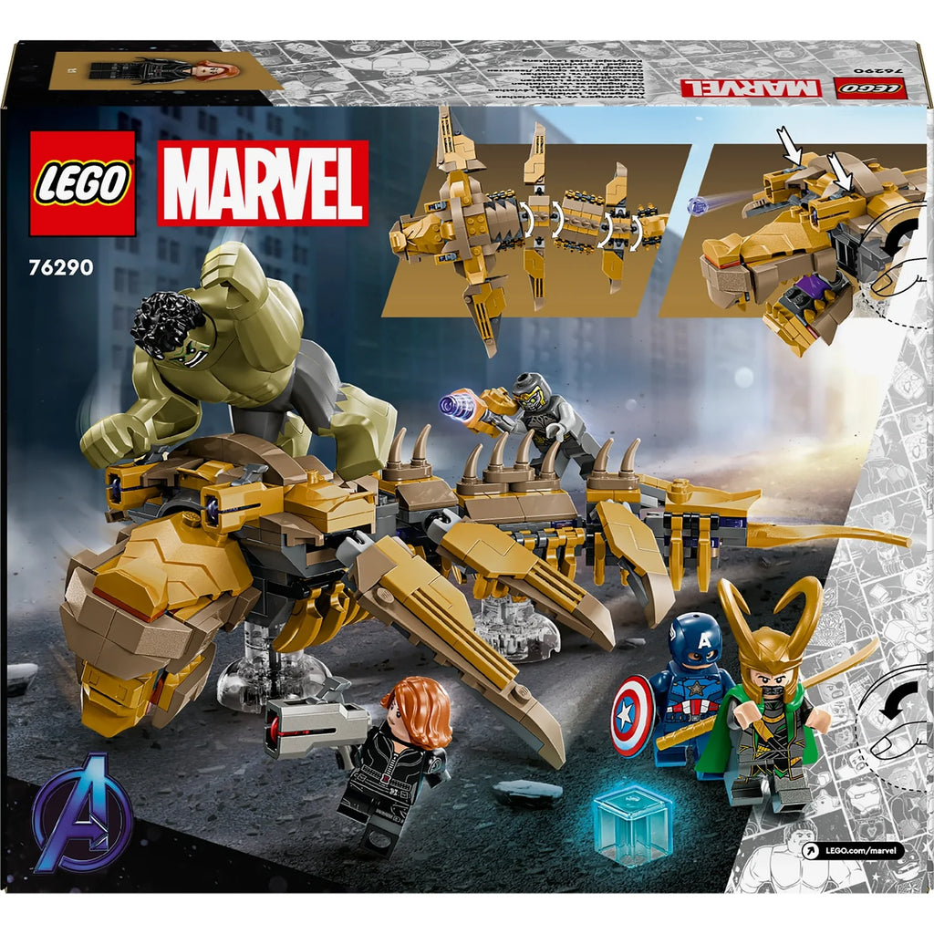 LEGO Marvel The Avengers vs. The Leviathan Toy Playset 76290