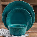 The Pioneer Woman Cowgirl Lace 12-Piece Dinnerware Set