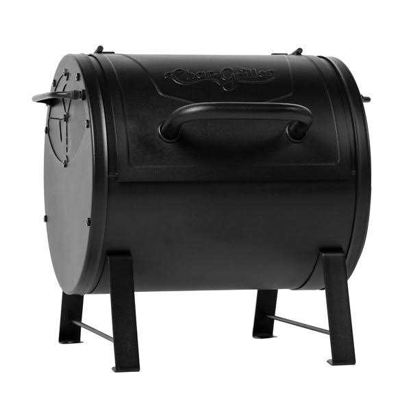 Char-Griller Portable Charcoal Grill and Side Fire Box 17-in W 52424