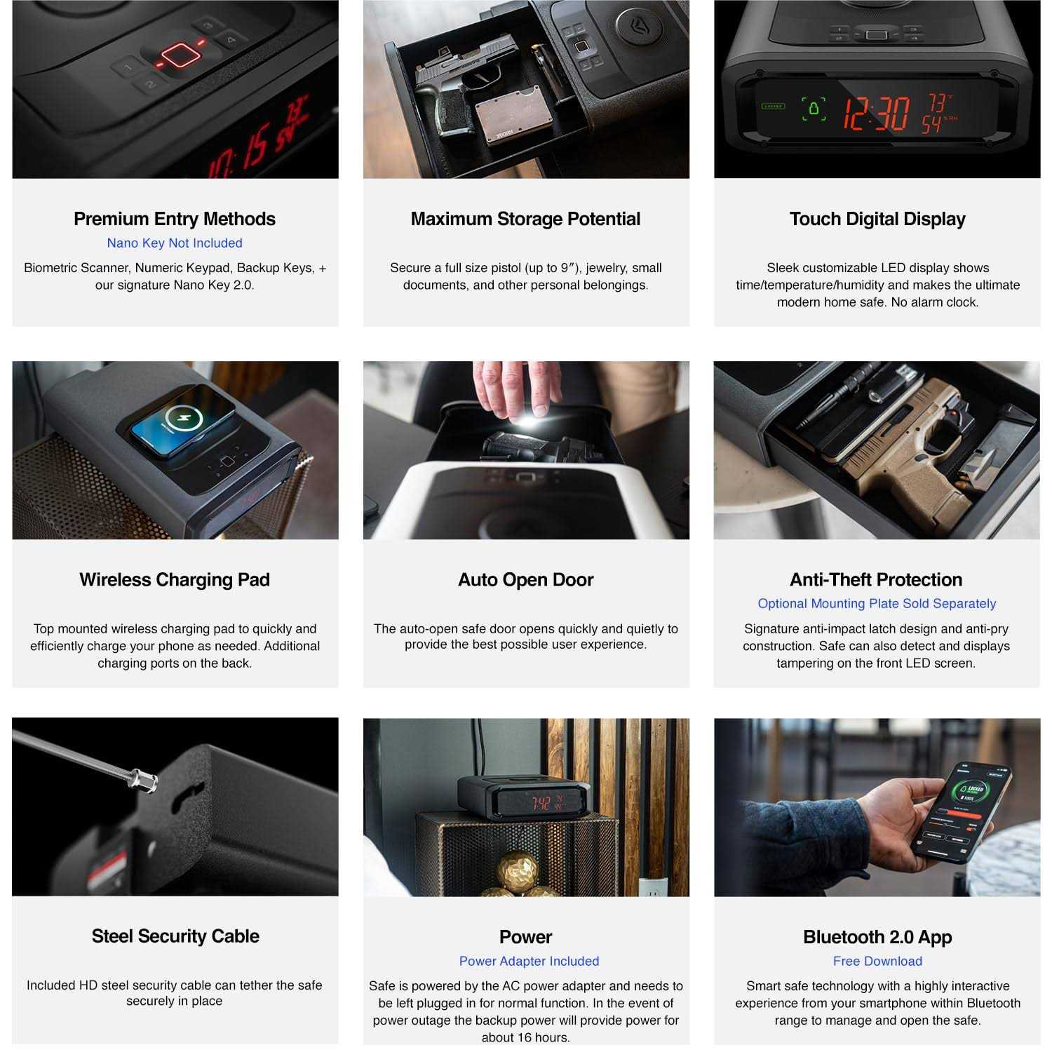 Vaultek DS2i Smart Station Safe