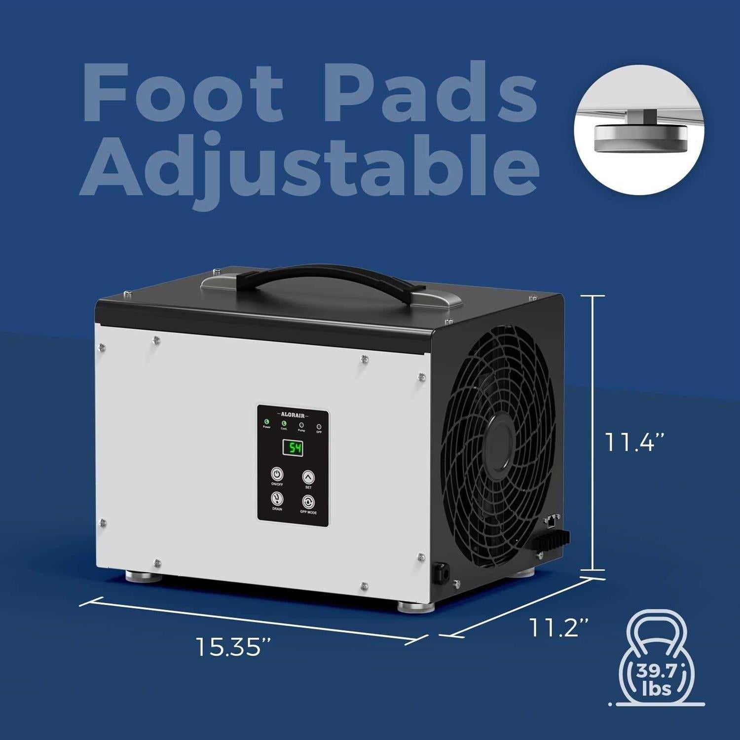ALORAIR Crawl Space/Basement Dehumidifier 70 Pint Dehumidifier