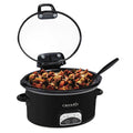 Crock-pot 4.5-Quart Lift & Serve Hinged Lid Slow Cooker
