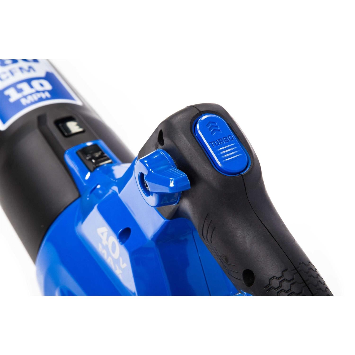 Kobalt 40-Volt Lithium Ion 480-CFM 110-MPH Medium-Duty Baretool Cordless Electric Leaf Blower