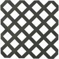 Deckorators 4 Ft. W x 8 Ft. L x 1/8 In. Thick Black Vinyl Lattice Panel