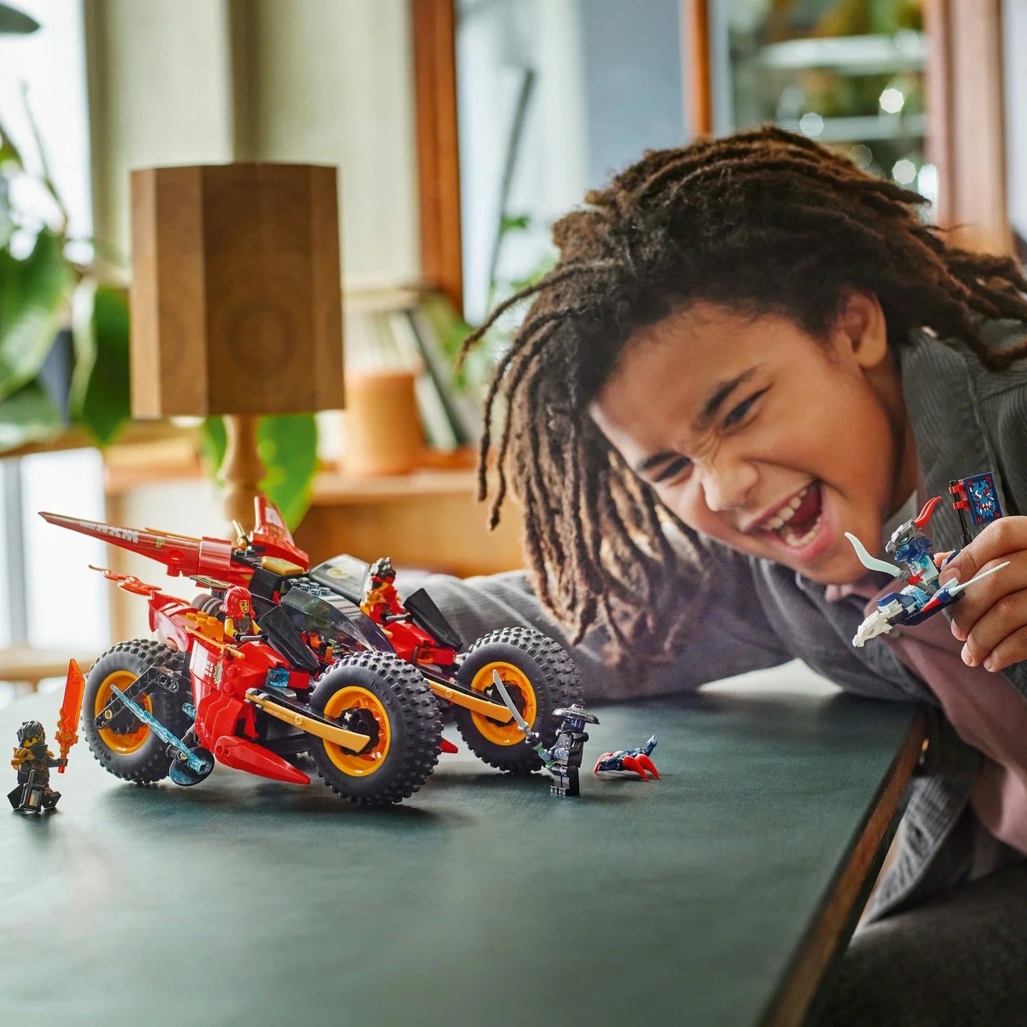 LEGO® NINJAGO® Ninja Combat Vehicle 3-in-1 Toy Building Set 71844