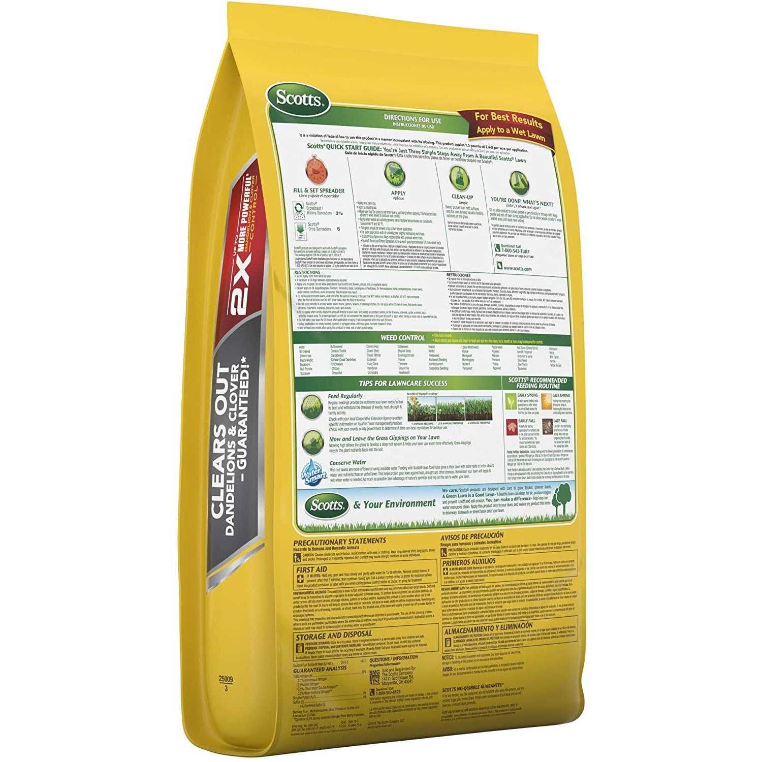 Scotts Turf Builder Weed & Feed