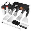 Blackstone Griddle Accessories Kit,10PCS Flat Top Grill Accessories Set for Blackstone and Camp Chef,Stainless Steel Griddle Grill Tools for Outdoor