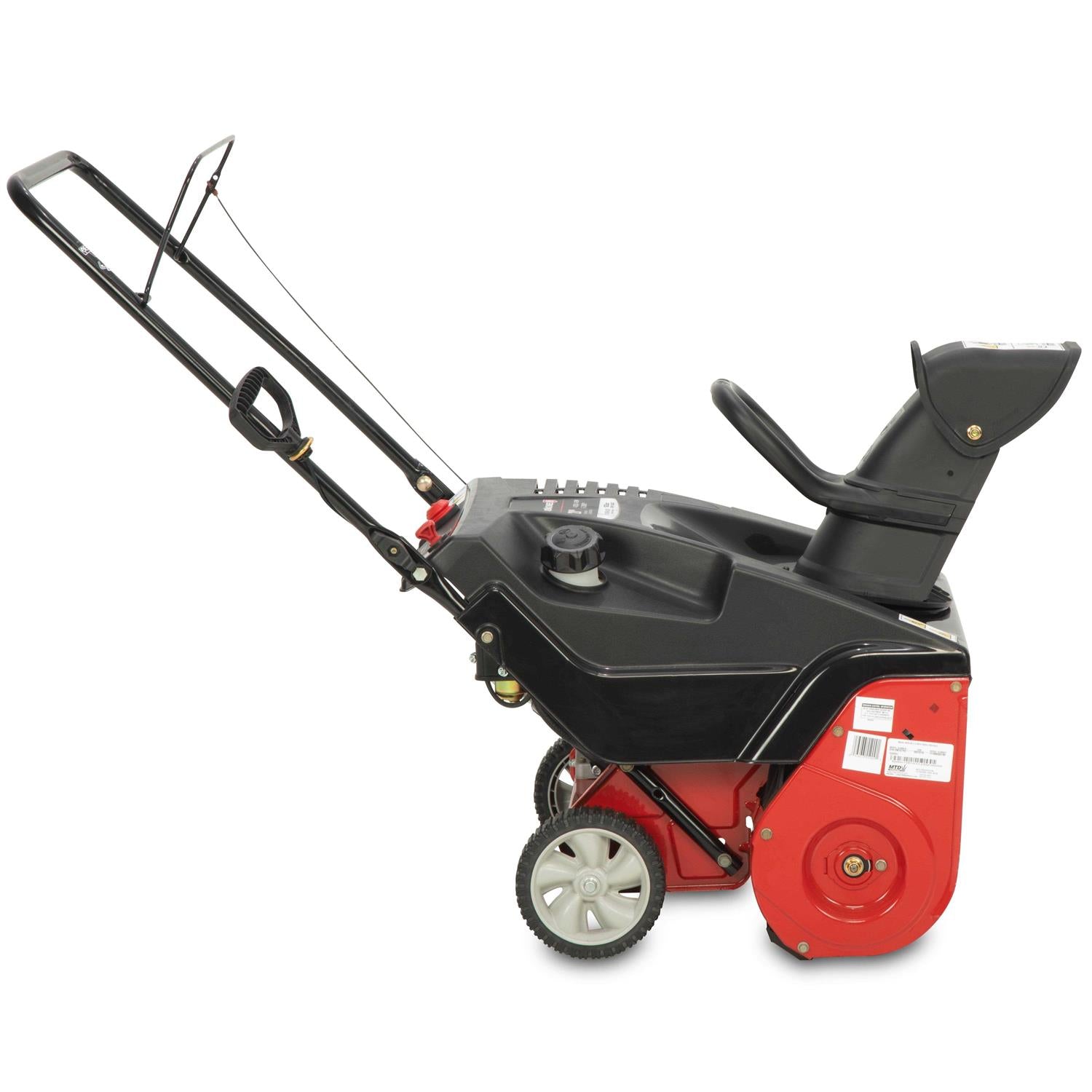 Yard Machines 21 Single-Stage Gas Powered Snow Blower with 123cc Powermore Engine