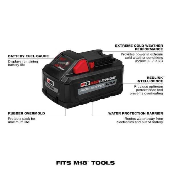 Milwaukee 2824-20 M18 FUEL Dual Battery Blower