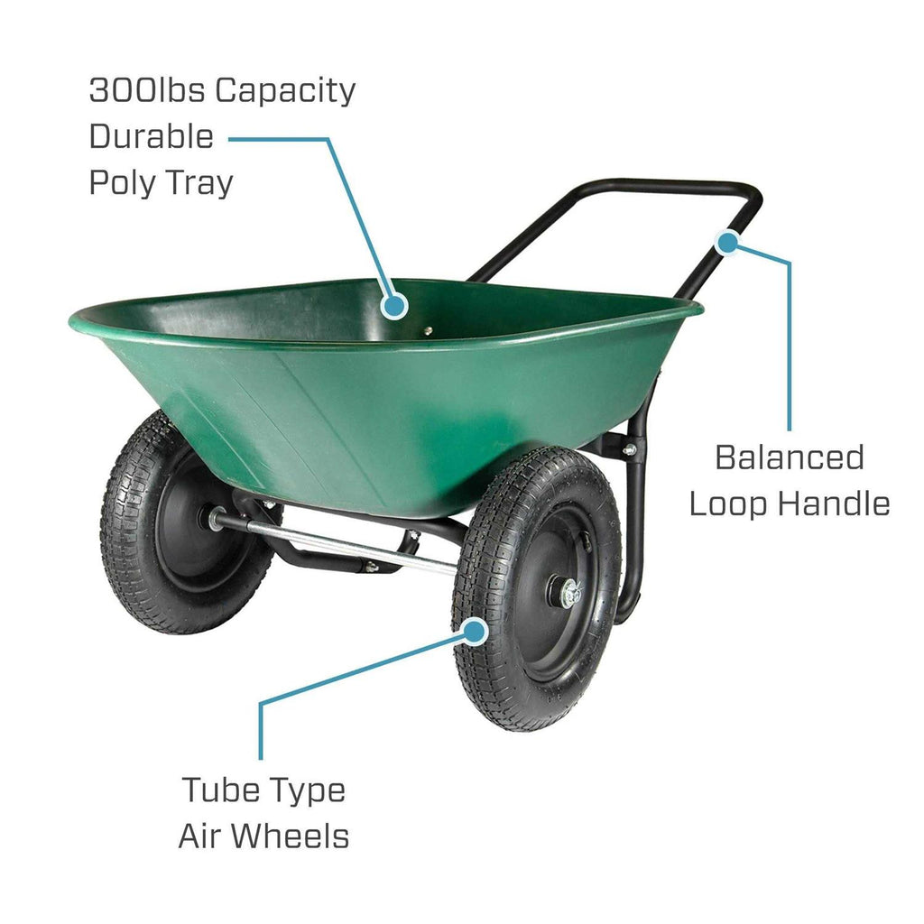 Marathon Yard Rover Poly Wheelbarrow 70007