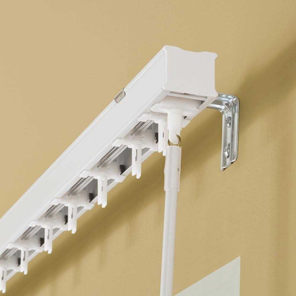 Hampton Bay White Vertical Blind Head Rail for Sliding Door or Window
