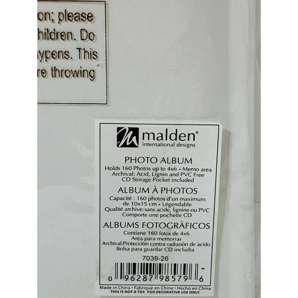 Our Wedding Album by Malden holds 160 photos