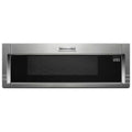 30-Inch Low Profile Microwave Hood, 1000W, Stainless Steel, Dual LED, 4-Speed Ventilation