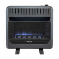 Bluegrass Living Propane Gas Vent Free Blue Flame Gas Space Heater with Blower and Base Feet B30TPB-BB