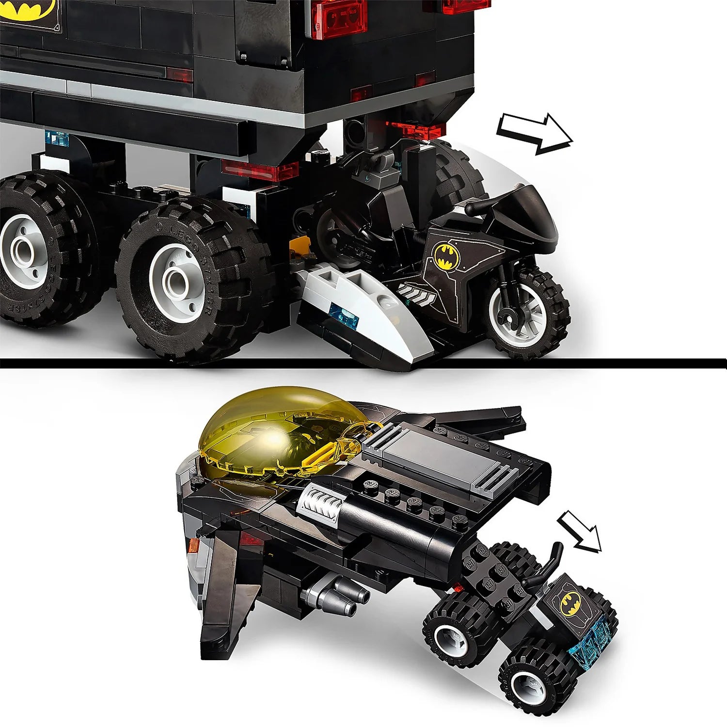 LEGO DC Batman Mobile Bat Base Batcave Truck Toy (76160)