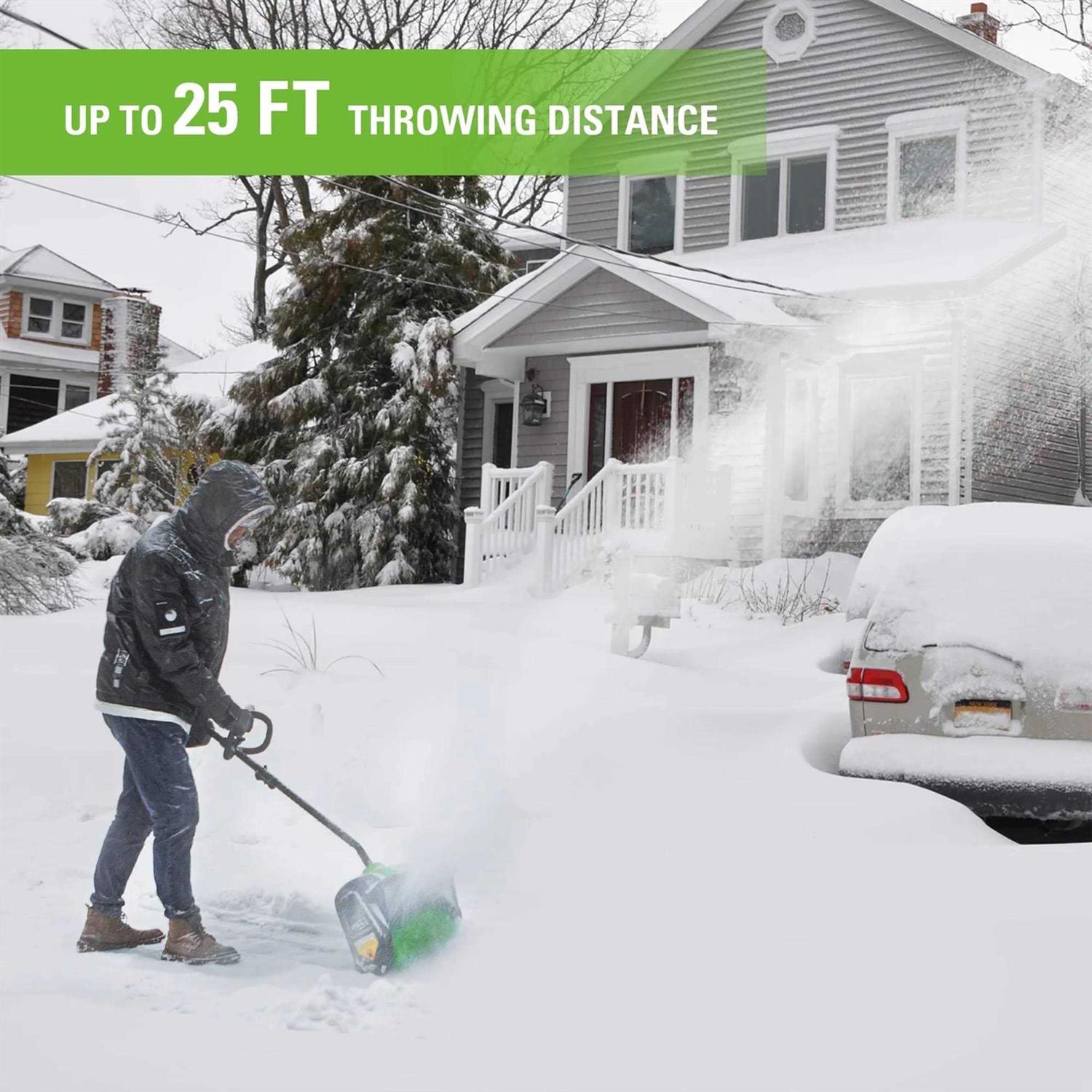 Greenworks Pro 12 in. 80V Cordless Snow Shovel 2601202