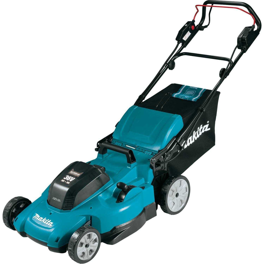Makita 36V LXT Lawn Mower Kit 21 Self Propelled with 4 Batteries XML11CT1