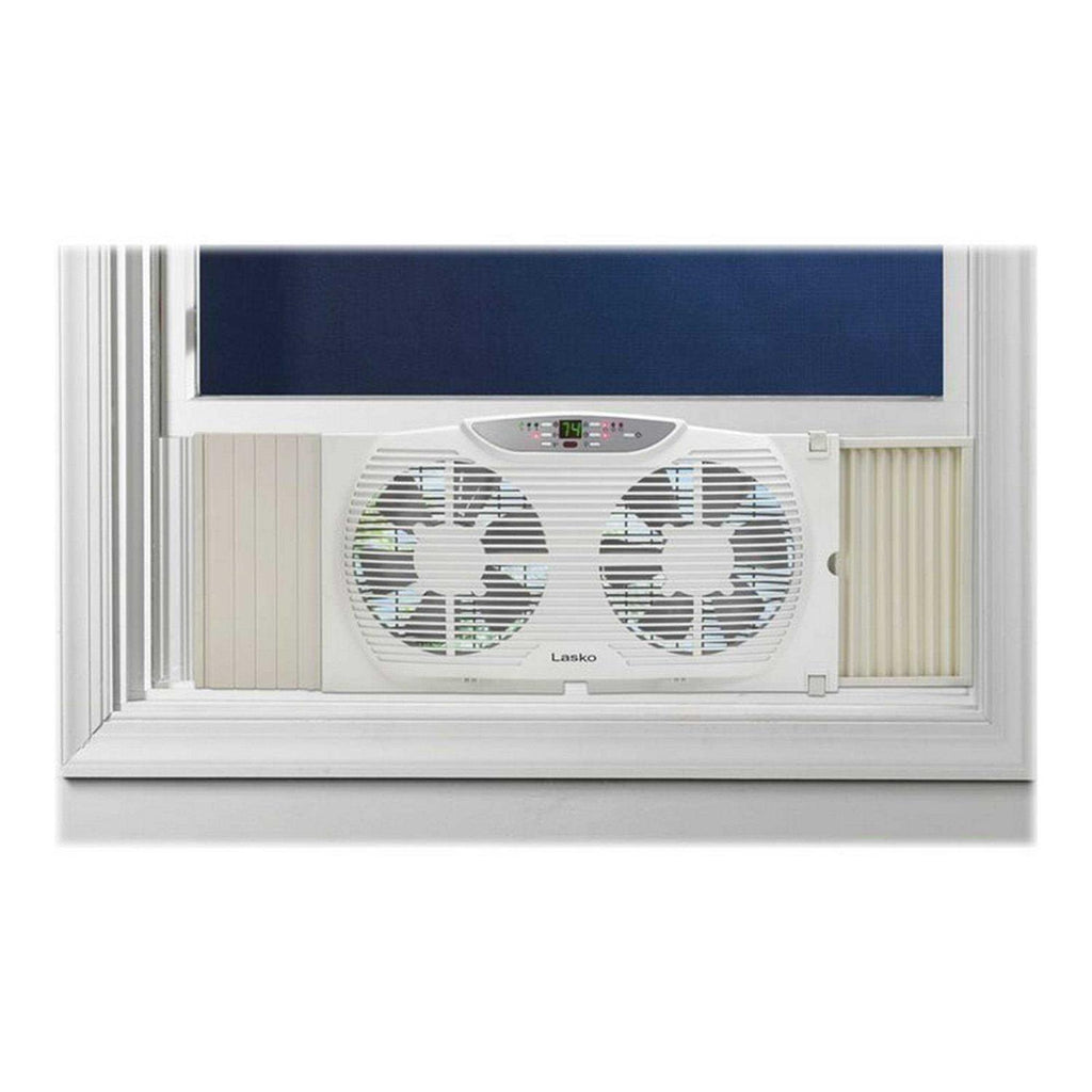 Lasko 9 Reversible Twin Window Fan