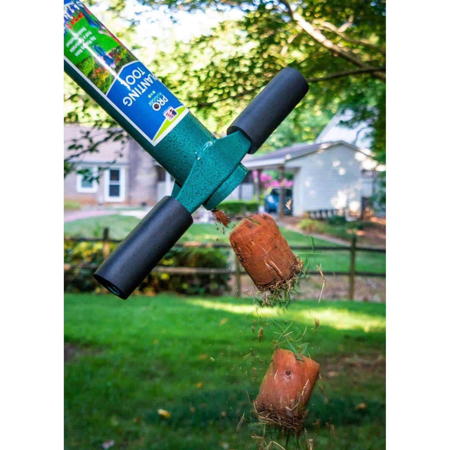 ProPlugger 5-in-1 Lawn and Garden Tool, Bulb Planter, Weeder or Weeding Tool
