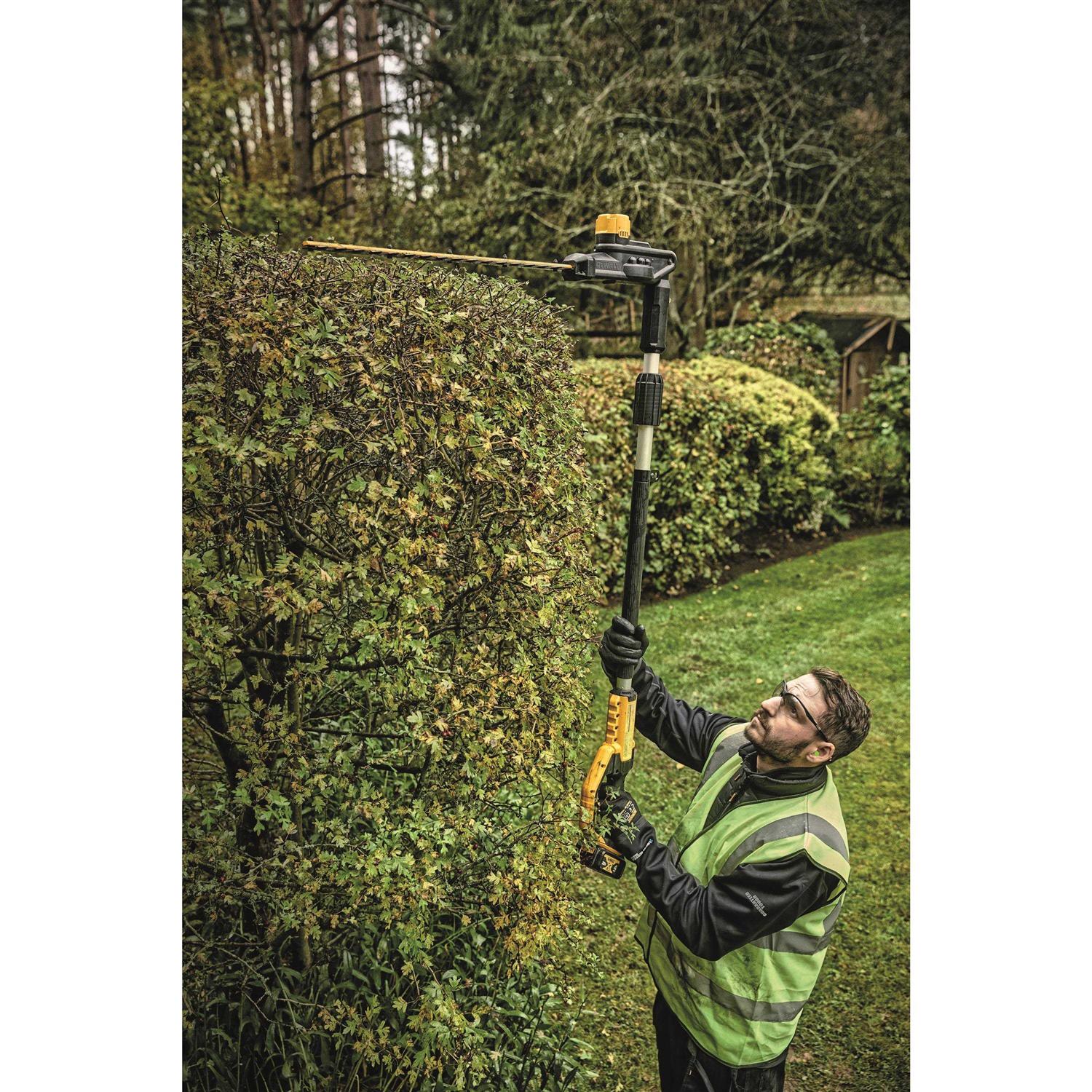 Dewalt 20V MAX Cordless Pole Saw and Pole Hedge Trimmer Combo Kit DCKO86M1