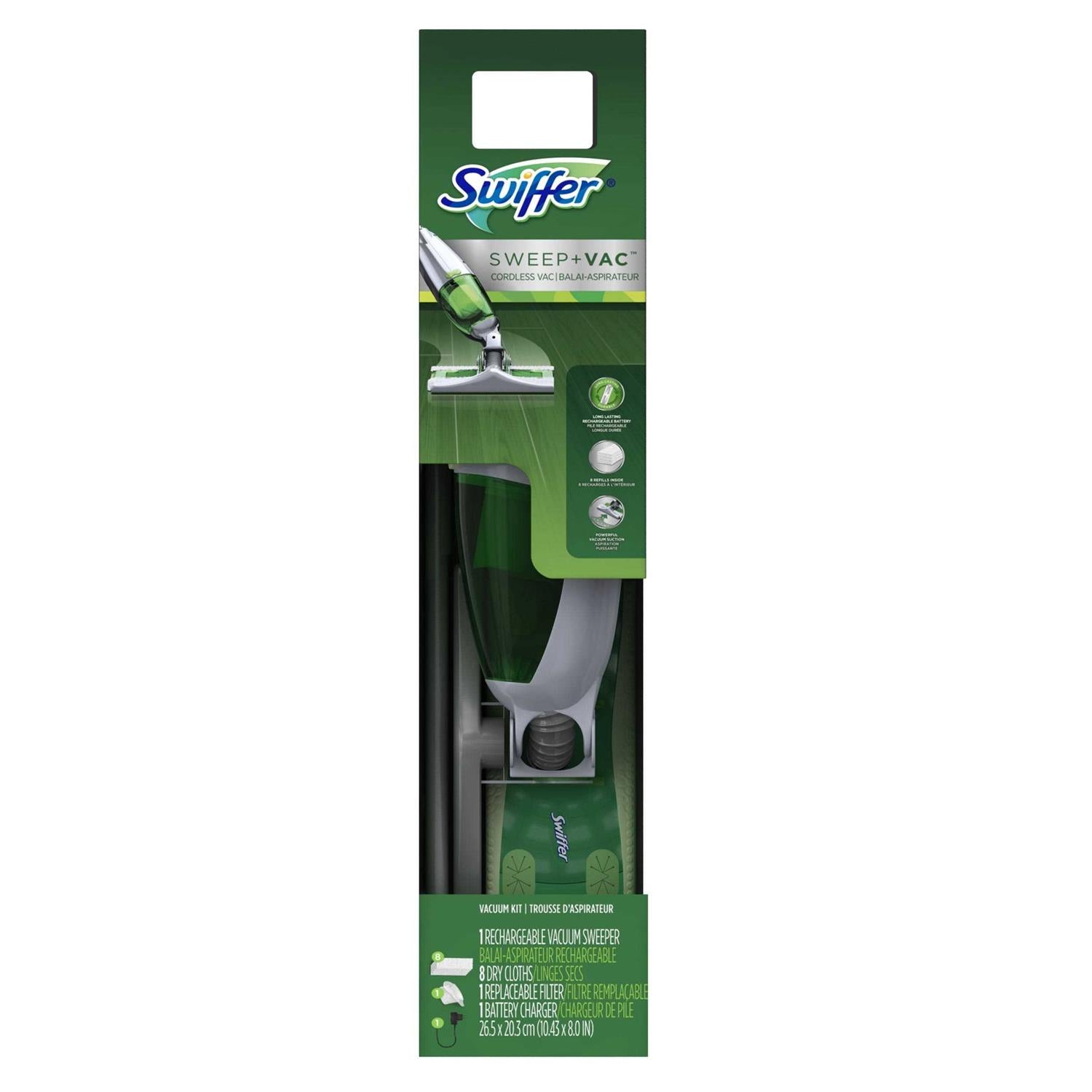 Swiffer Sweep + Vac