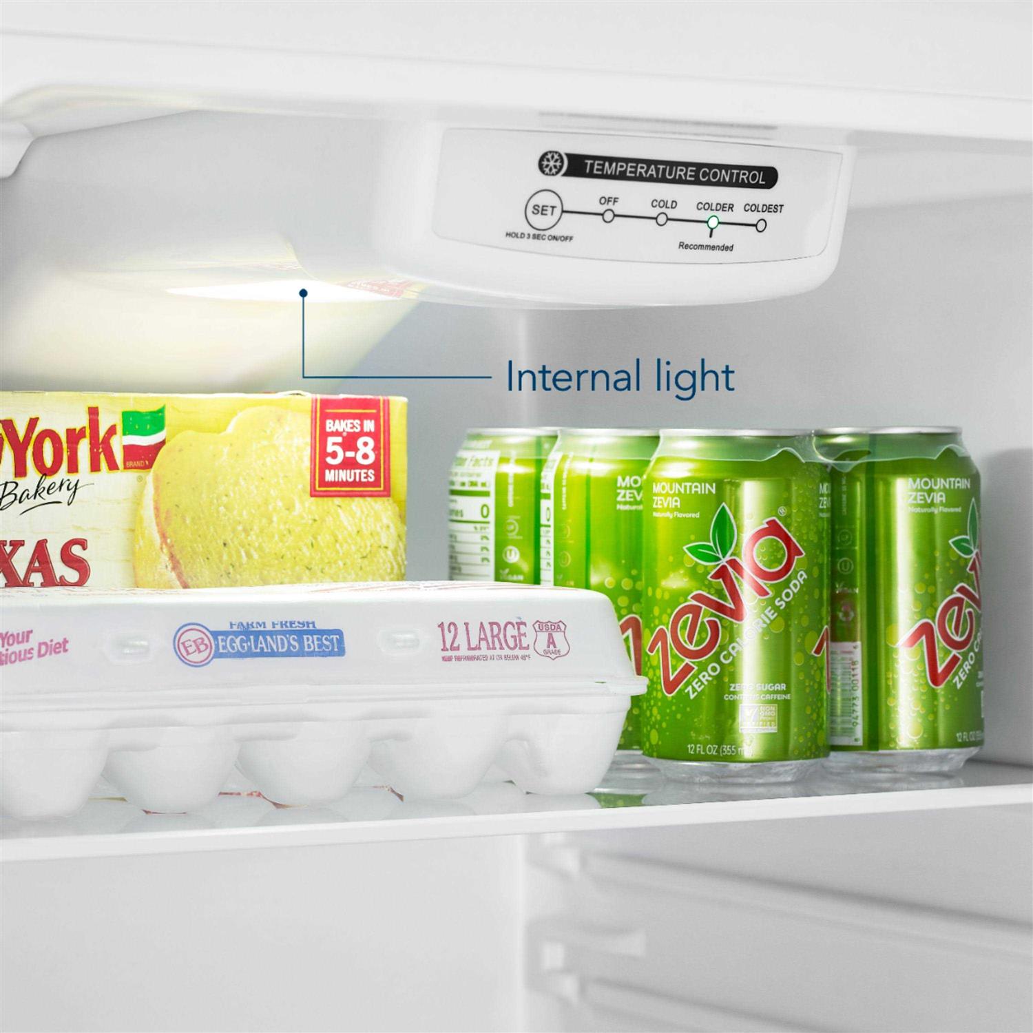 Insignia 10 Cu. Ft. Top-Freezer Refrigerator with Reversible Door