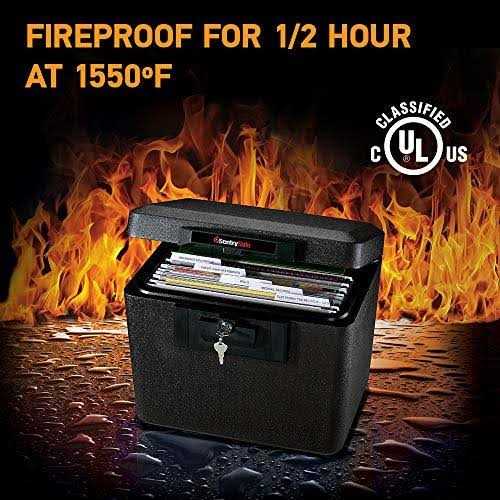 SentrySafe Fire-Safe Security File 1170