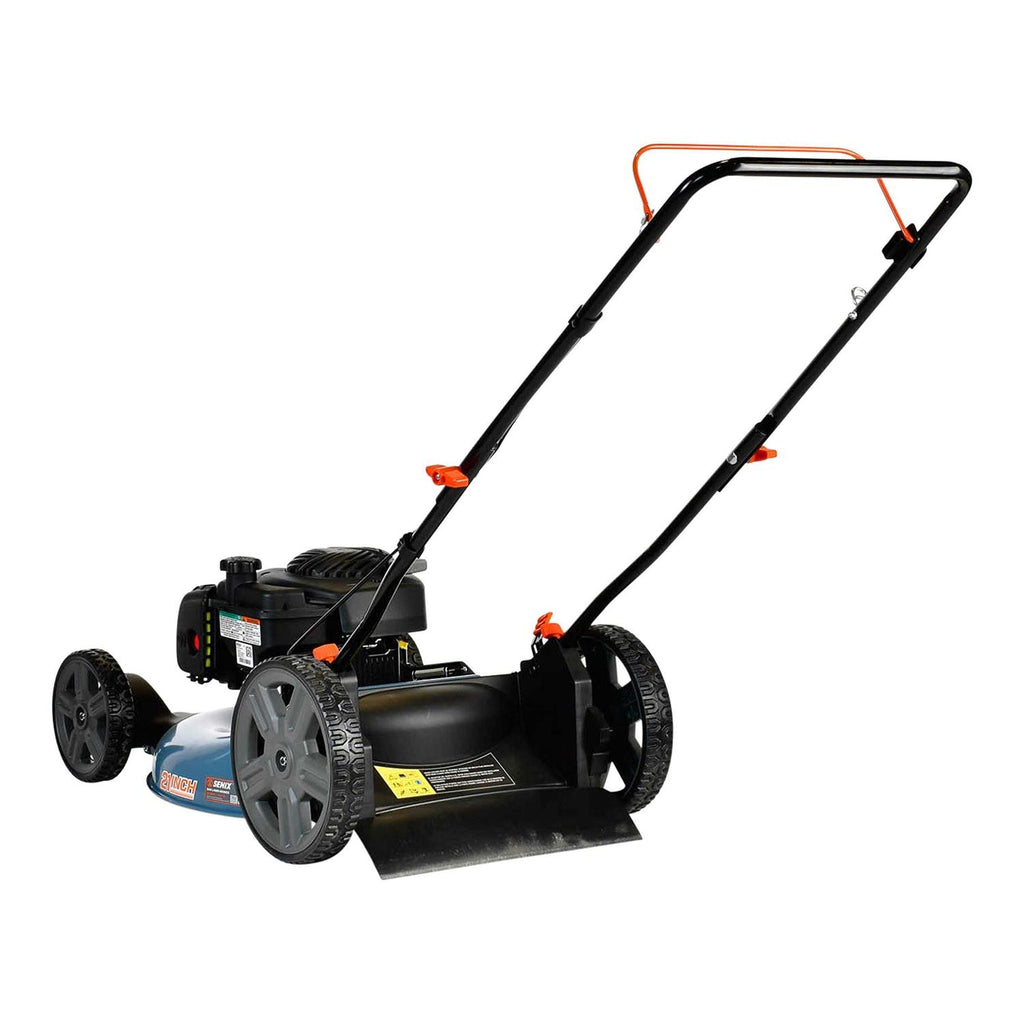 Senix 21 In. 125cc 2-In-1 Push Gas Lawn Mower