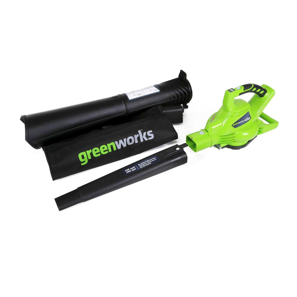 Greenworks 40V Brushless Cordless Leaf Blower / Vacuum 24312VT